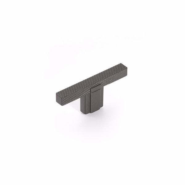 Schaub 2-1/2in Quadrato Cabinet T Knob Gun Metal Finish 20010-GM - main