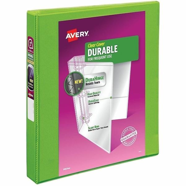 Avery Durable View 3 Ring Binder, 1" Slant Rin 17832 - main