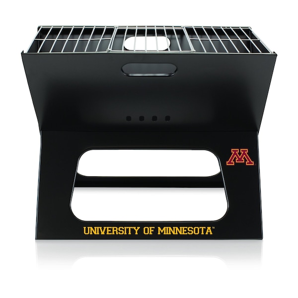 Picnic Time Family Of Brands NCAA Minnesota Golden Gophers X-Grill Portable Grill - Camping Grill 775-00-175-364-0 - main