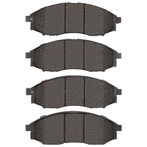 Dynamic Friction Co DFC 5000 Advanced Brake Pads - Semi Metallic 1551-0830-00 - main