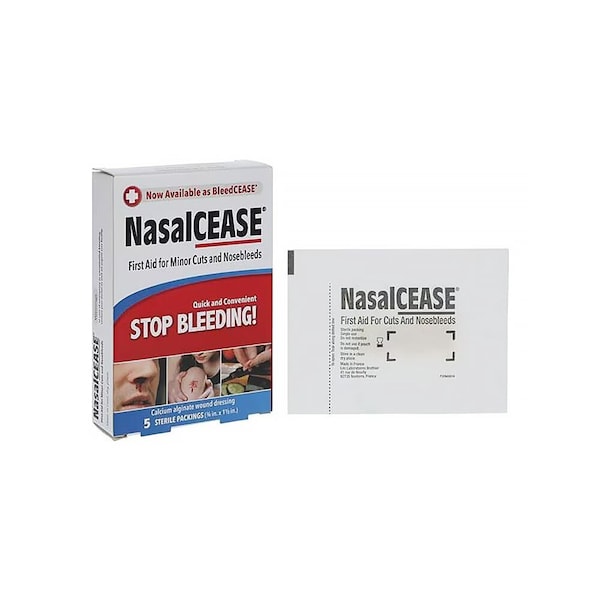 Nasalcease Nosebleed Kit First Aid, 5PK 1235283 - main