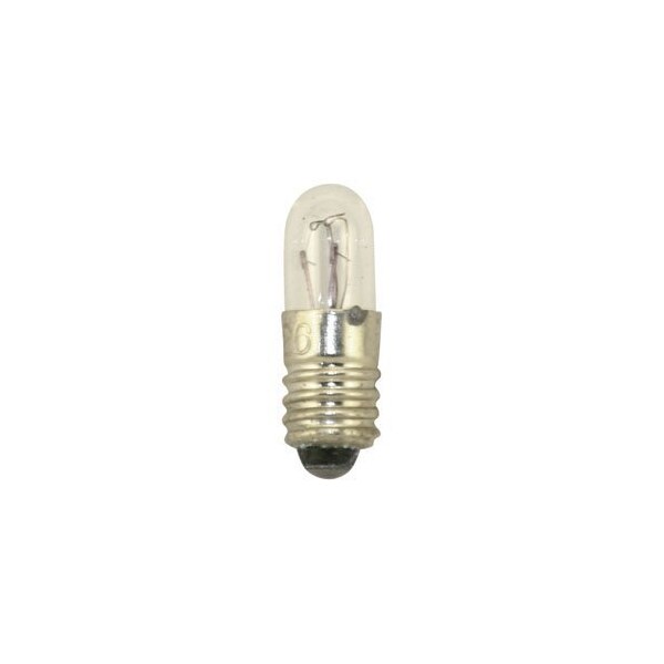 Ilc Replacement Miniature Bulb, 1W, 6V, T3.5, E5.5, 10PK LIGHT BULB / LAMP 378 - main