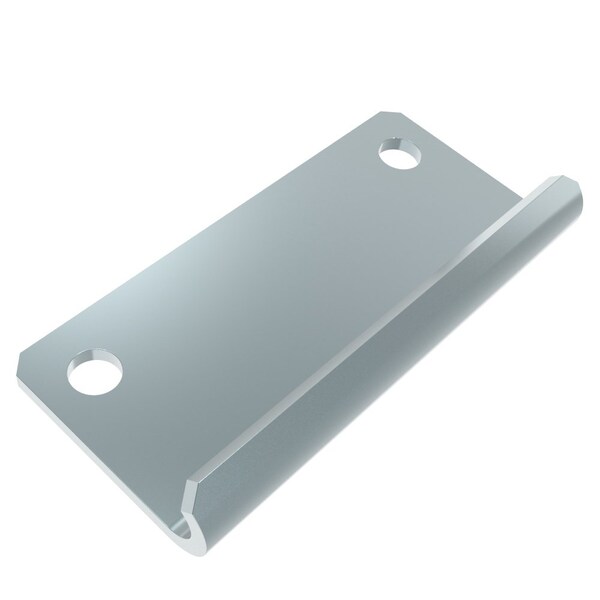 Southco Draw Latch, Keeper, Short Blade, Steel, Zinc Plate, Bright chromate V4-0009-02 - main