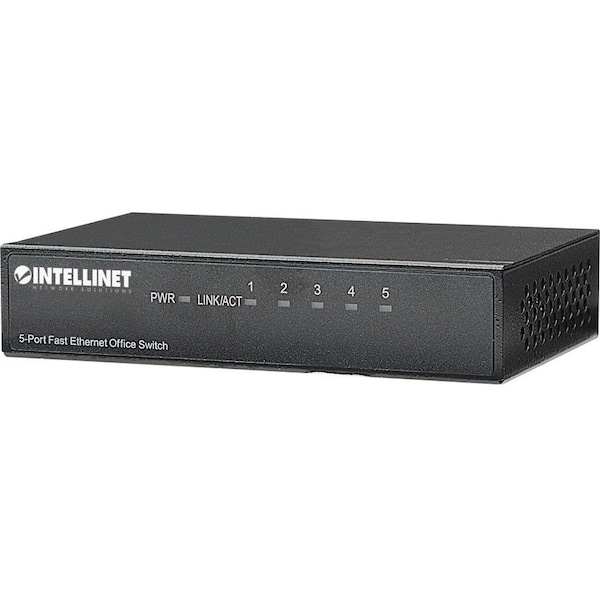 Intellinet Network Solutions Intellinet 5-Port Fast Ethernet Office Switch 523301 - main