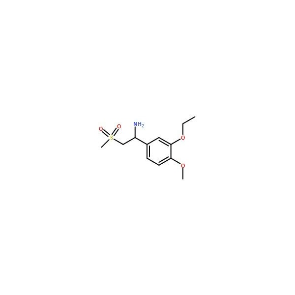 Ak Scientific 1-(3-Ethoxy-4-methoxyphenyl)-2-(methylsulfonyl)ethanamine (1g), CAS 253168-94-4 3017AH-1g - main