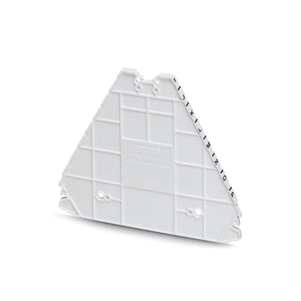 Phoenix Contact D-PTRV 8 WH A-P End cover length: 100 3270217 - main