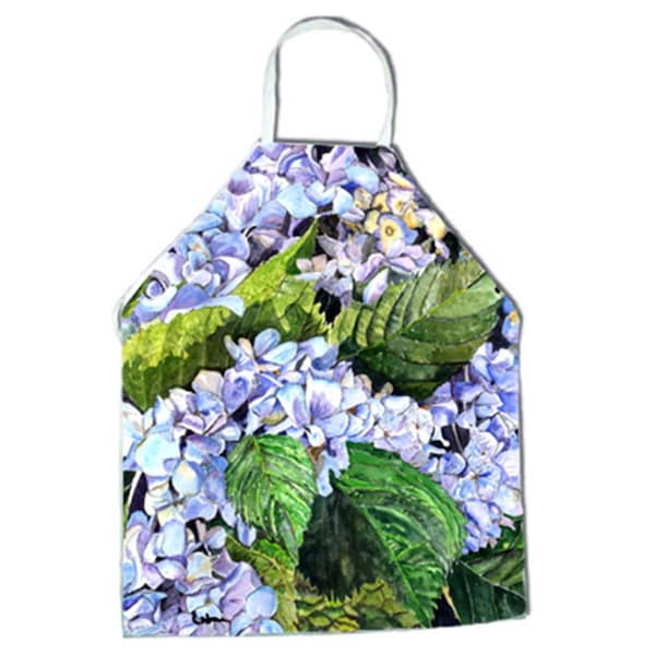 Carolines Treasures 27 x 31 in. Hydrangea Apron 8730APRON - main