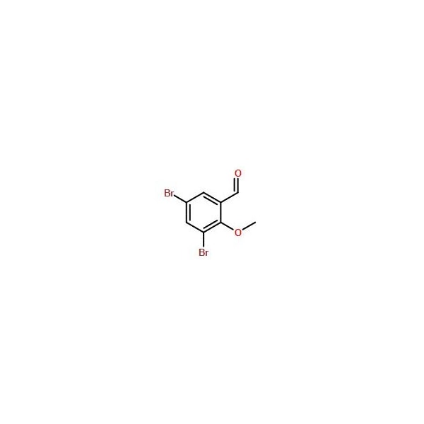 Ak Scientific 3, 5-Dibromo-2-methoxybenzaldehyde (5g), CAS 61657-65-6 6749AE-5g - main
