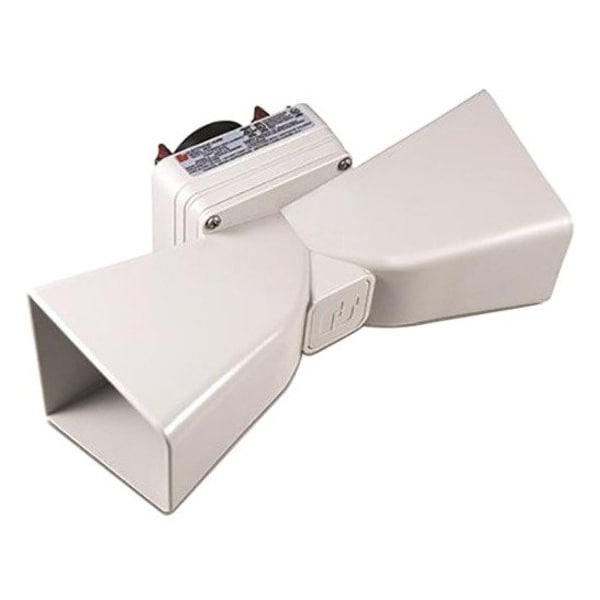 Federal Signal Horn Projector, Polycarbonate, Gray, Surface Mount PR2-NM - main