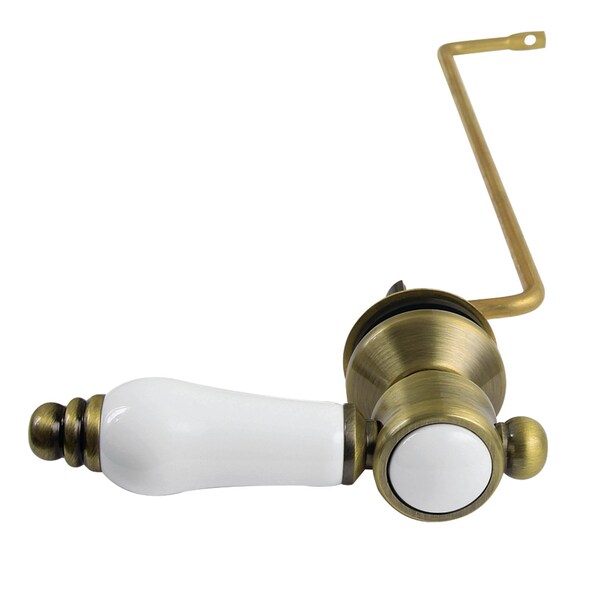 Kingston Brass Side Mount Toilet Tank Lever, Antique Brass KTBPLS3 - main