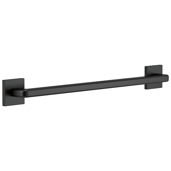 Delta Grab bar, 3 L, Stainless Steel, Matte Black 41924-BL - main