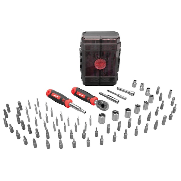 Performance Tool 7 pc. Universal Joint Set, U-Joints, Adapters, Chrome Vanadium, Socket Rack W30935 - main