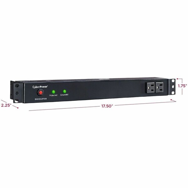 Cyberpower CyberPower (RKBS15S2F10R) Surge Suppressor RKBS15S2F10R - main