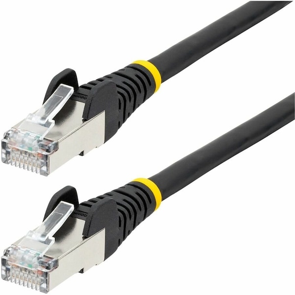 Startech.Com 100FT BLACK CAT6A ETHERNET CABLE, SNAGLESS RJ45, 10G, 100W POE, S/FTP, LSZH, 27A NLBK-100F-6A-PATCH - main