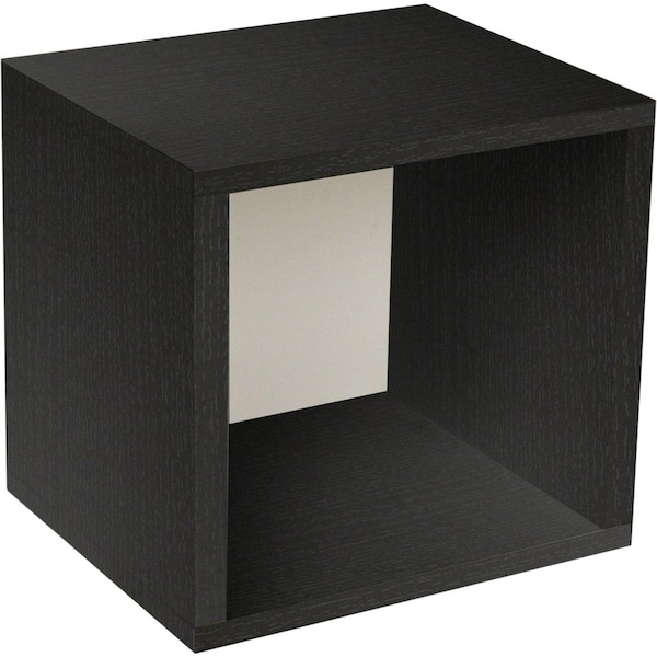 Way Basics Eco Stackable Storage Cube, Black BS-285-340-320-BK - main