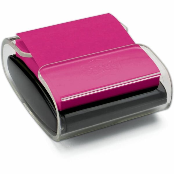 Post-It reg Popup Note Dispenser, Black MMMWD330BK - main