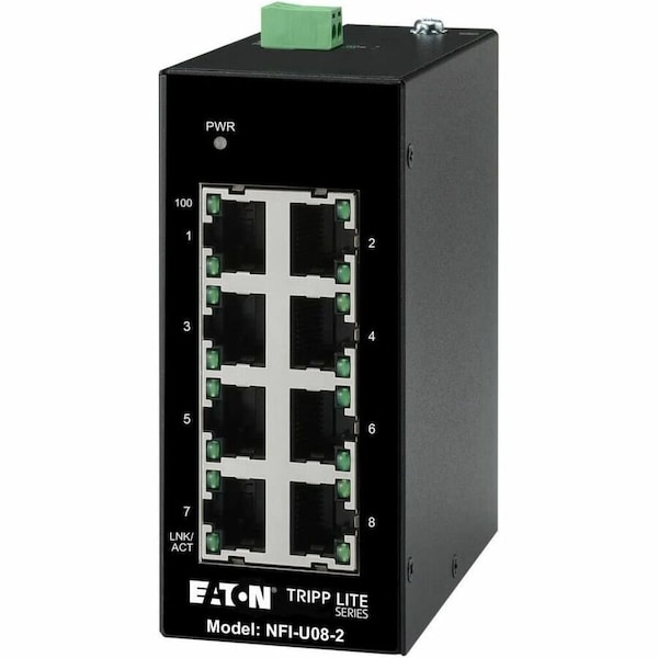 Eaton EATON Ethernet Switch 8-Port 10/100 Unmanaged NFI-U08-2 - main