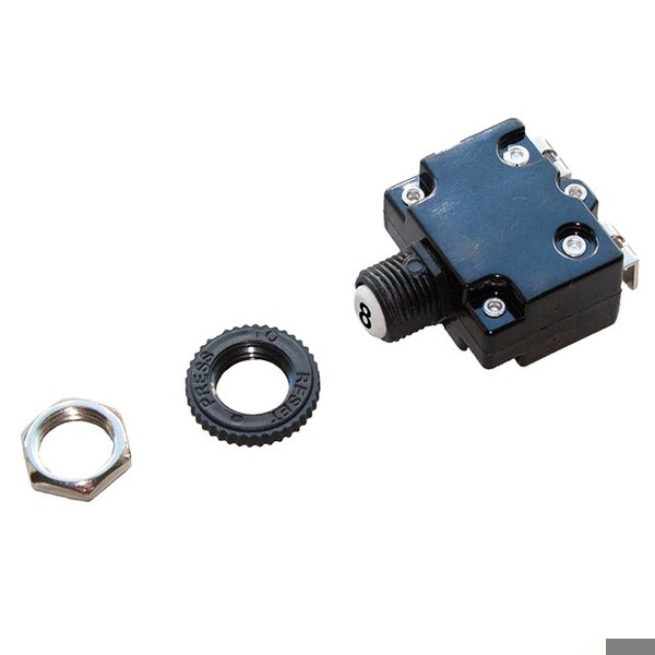 Optifuse Circuit Breaker, CBW57 Series, 30A, 250V AC, 1kA at 250V AC, 300A at 50V DC CBW57-PB-8A-5X - main