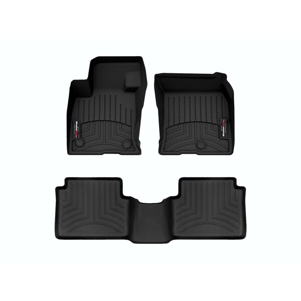 Weathertech Black, Front and Rear Floorliners for Vinyl Floors 4416531V-4416422 - main