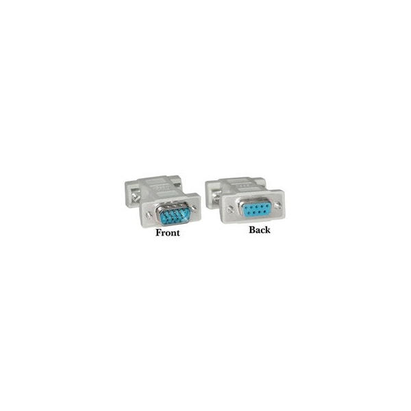Cable Wholesale Null Modem Adapter, DB9 Male to DB9 Female 30D1-18200 - main