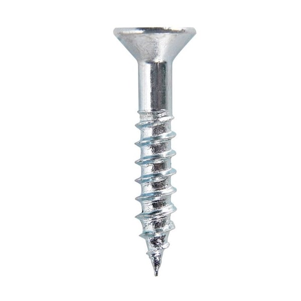 Hillman No. 12 X 1-1/4 in. L Phillips Zinc-Plated Coarse Wood Screws, 100PK 40150 - main