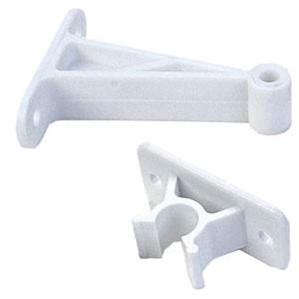 Powerhouse 10204 Exterior Hardware RV 3 in. Door Holder Polar White PO370154 - main