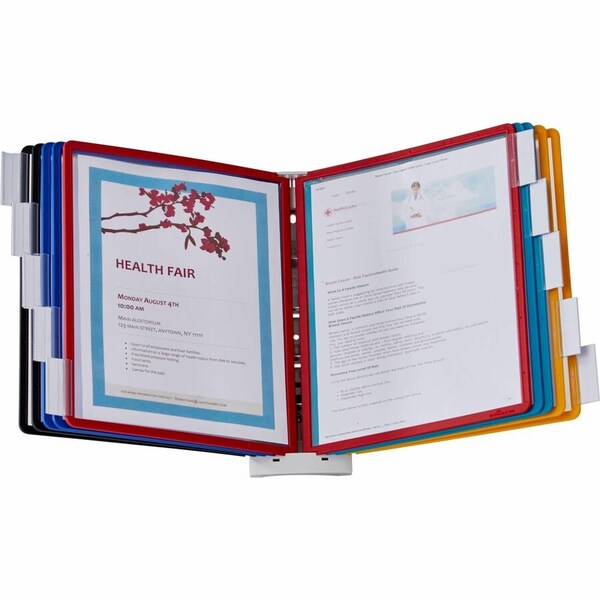 Sherpa Wall Ref Sys, 10 Panels, Assorted Colors 554100 - main