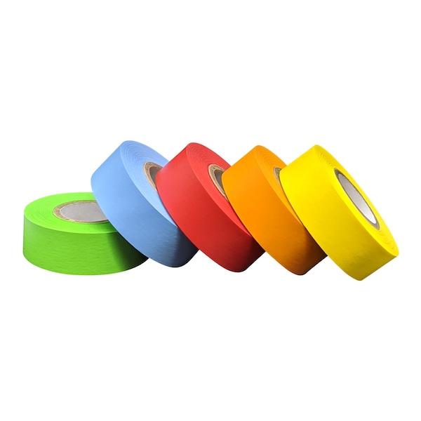 Bartovation Lab Labeling Tape Variety Pack, 500in Length x 3/4in Width, 1 Inch Core ( 5 Rolls of Assorted Colors) NL345R500K - main