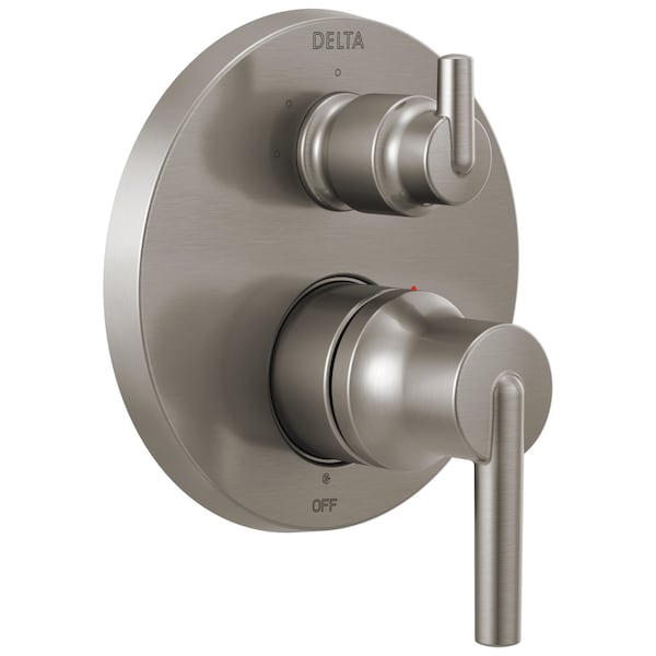 Delta Trinsic Contemporary Two Handle Monitor 14 Series Valve Trim with 3-Setting Integrated Diverter T24859-SS - main