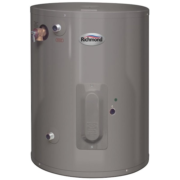 Richmond Essential Series Electric Water Heater, 120 V, 2000 W, 30 gal Tank, 09 Energy Efficiency 6EP30-S - main