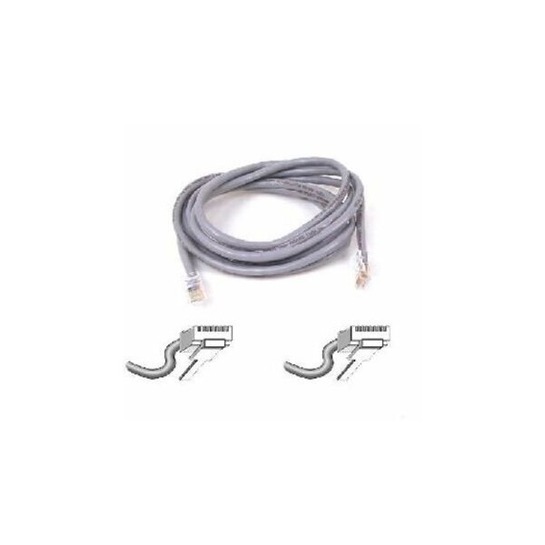 Belkin 18In Cat5E Patch Cable, Utp, Gray Pvc Jacket, 24Awg, T568B, 50 A3L791-18INCH - main