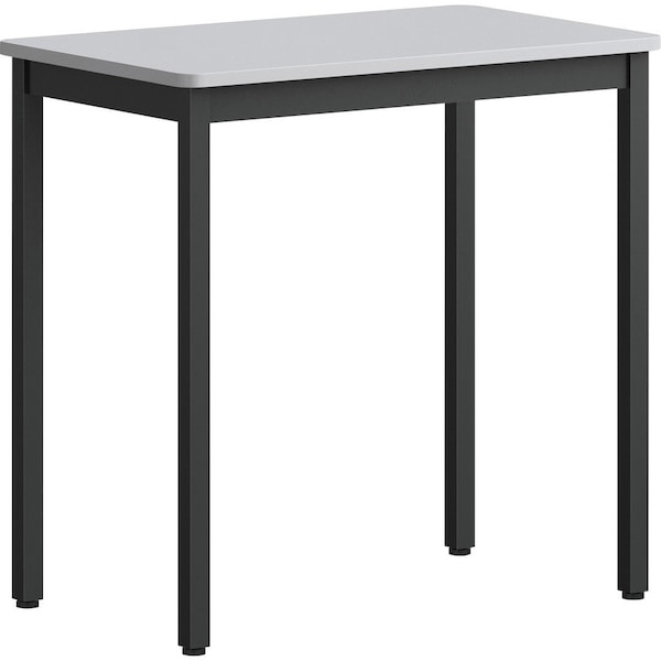 Lorell Utility Table, 500lb Capacity, 30" x 18.13" x 30", Gray LLR60752 - main