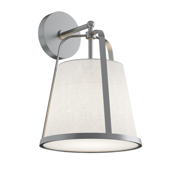 Afx Lizzette 15in Med Base Sconce, Satin Nickel LIZS15MBSN - main