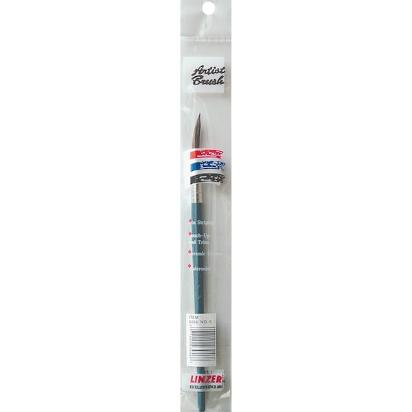 Linzer No, 6 Camel Hair Round Water Color Artist Brush 9304 0006 - main