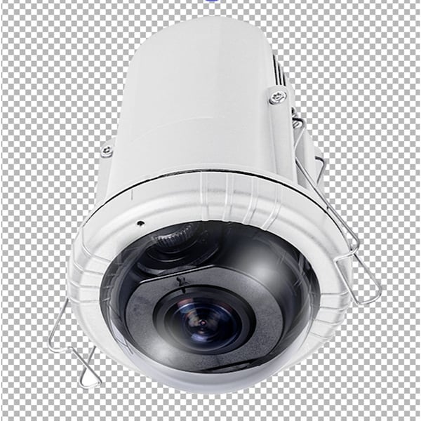 Vivotek 12MP Recessed Mount WDR Pro Indoor 360Deg Panoramic Dome FE9192-H - main