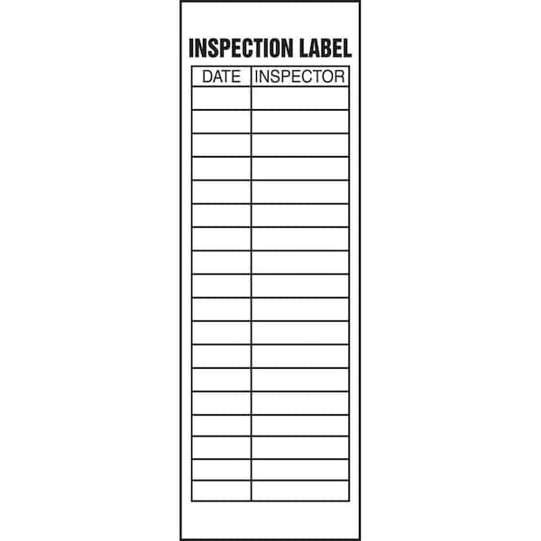 Accuform Safety Label, 2 in, 6 in, Adhesive Dura-Poly LELC525XVE - main