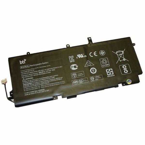 Battery Technology BTI 6-CELL 11.4V LI-ION NOTEBOOK BATTERY FOR HP ELITEBOOK 1040 G3 805096-005-BTI - main