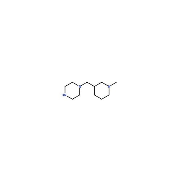Ak Scientific 1-(N-Methylpiperidin-3-yl-methyl)piperazine (5g), CAS 496808-03-8 7561AJ-5g - main