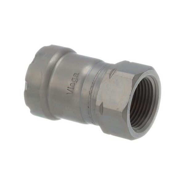 Viega MegaPress adapter P 1 FPT 1 carbon steel zinc-nickel coating 25140 - main