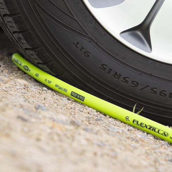 Legacy Flexzilla 50 ft. L X 3/8 in. D Hybrid Polymer Air Hose 300 psi Zilla Green HFZ3850YW2 - main