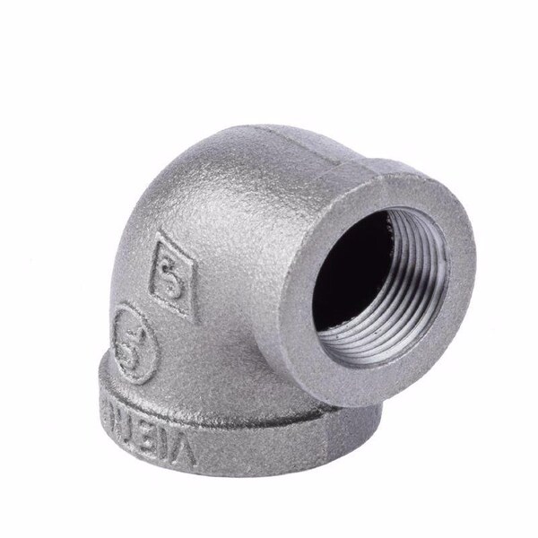 Stz Industries 1 in. FIP each X 3/4 in. D FIP Black Malleable Iron Reducing Elbow 310RE-134 - main