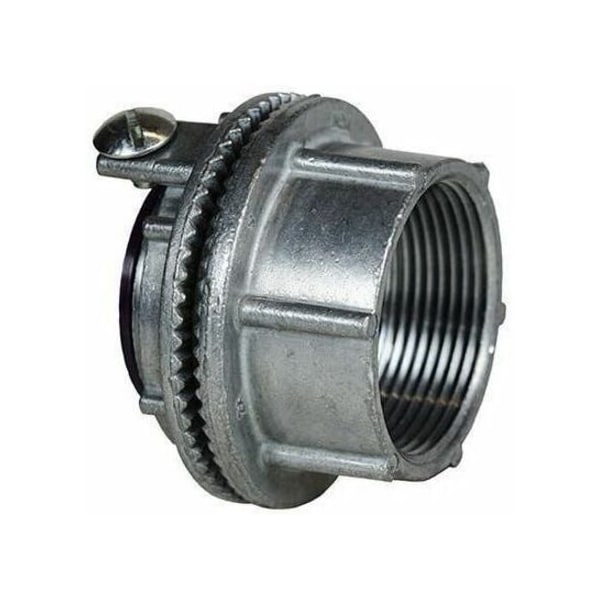 Dottie Conduit Fitting Hub, 1-1/4 in, Threaded, Zinc Alloy WTHGL125 - main