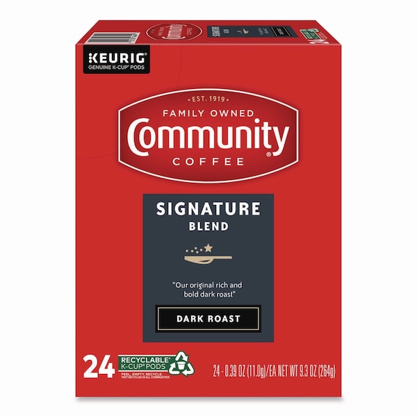 Community Coffee Signature Blend K-Cup, 24PK 5000374328 - main