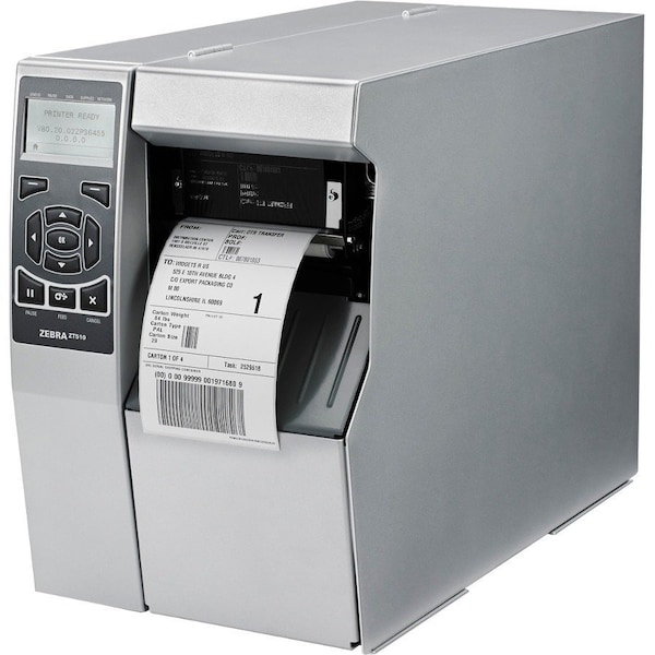 Zebra Industrial Printer, 300 dpi, ZT510 Series, Font Size: Scalable ZT51043-T010000Z - main