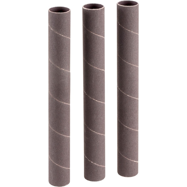 Woodstock 1" Dia. x 9" A/O Hard Sanding Sleeve, 120 Grit, 3PK D1458 - main