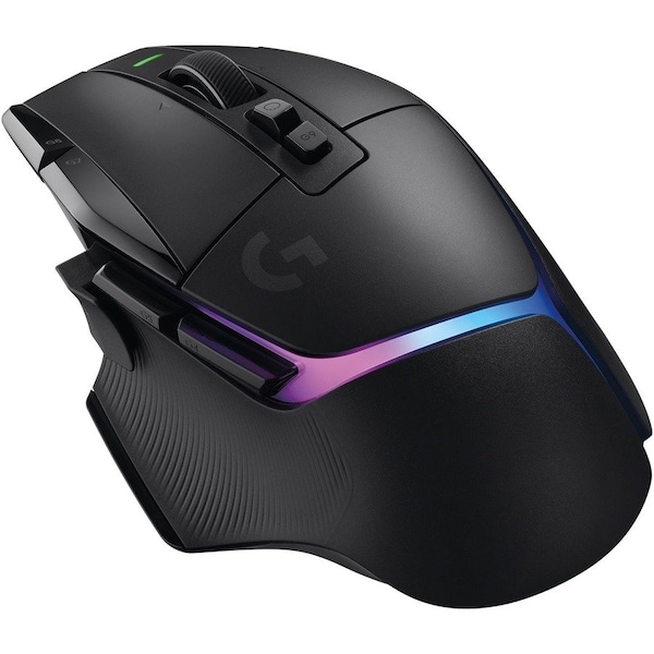 Logitech G Plus G502 X Gaming Mouse - Optical - Wireless - Black - USB - 25600 dpi - Scroll Wheel 910006160 - main