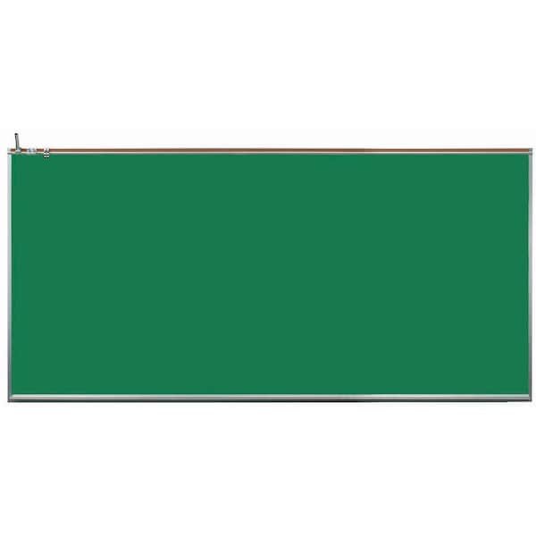 Aarco All Purpose Professional Series Porcelain on Steel Chalk Board, Size 48''Hx96''W 120A-48CG - main