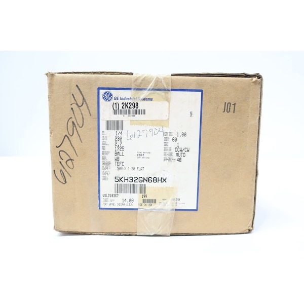 Ge AC MOTOR 48 1/4HP 1725RPM 230V-AC 1PH 5KH32GN68HX - main