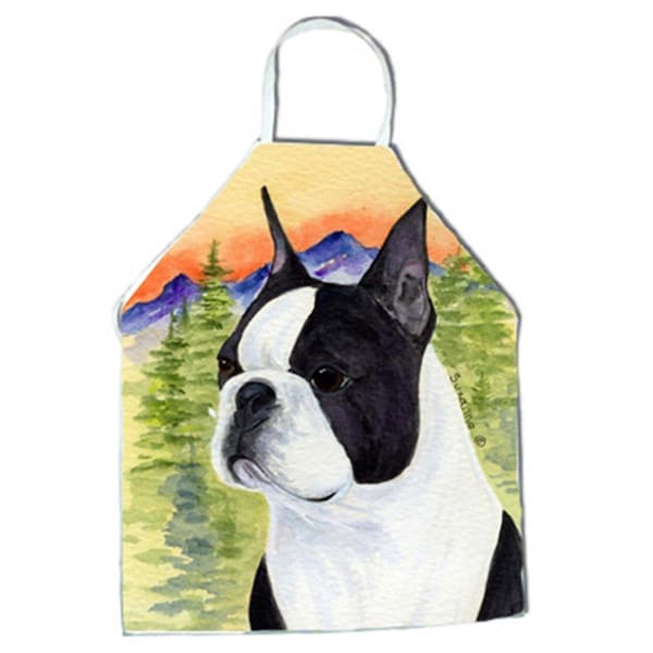 Carolines Treasures Boston Terrier Apron - 27 x 31 in. SS8187APRON - main