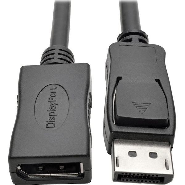 Tripp Lite DisplayPort Extension Cable 4K w/ Latches HDCP 2.2 M/F 3ft 3FT P579-003 - main